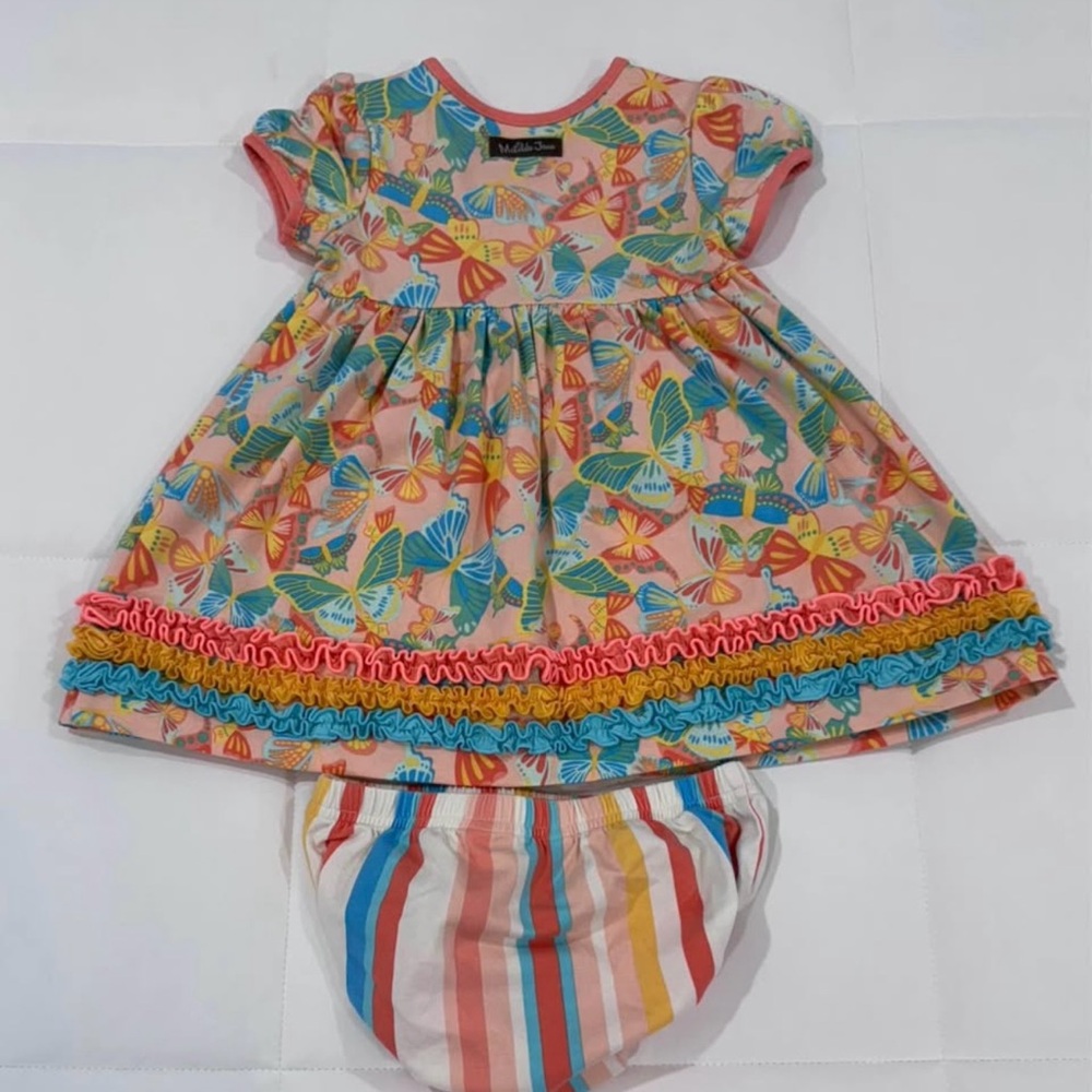 Matilda Jane‎ Toddler Dress with Matching Bottoms, 12-18 Months - BRAND NEW! - Picture 2 of 4